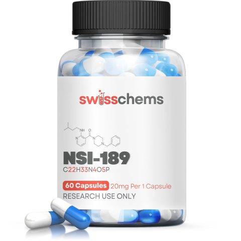 NSI-189 Phosphate 20mg – 60 Capsules Price in Pakistan