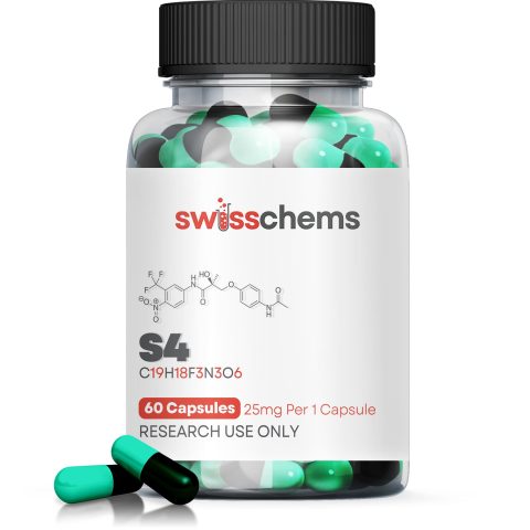 S4 Andarine 25mg 60 Capsules Price in Pakistan
