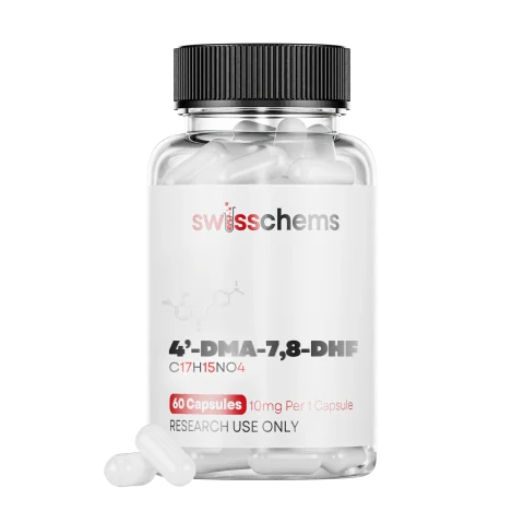 SwissChems 4 DMA 7,8-DHF (Eutropoflavin) 10mg 60 Capsule Price in Pakistan