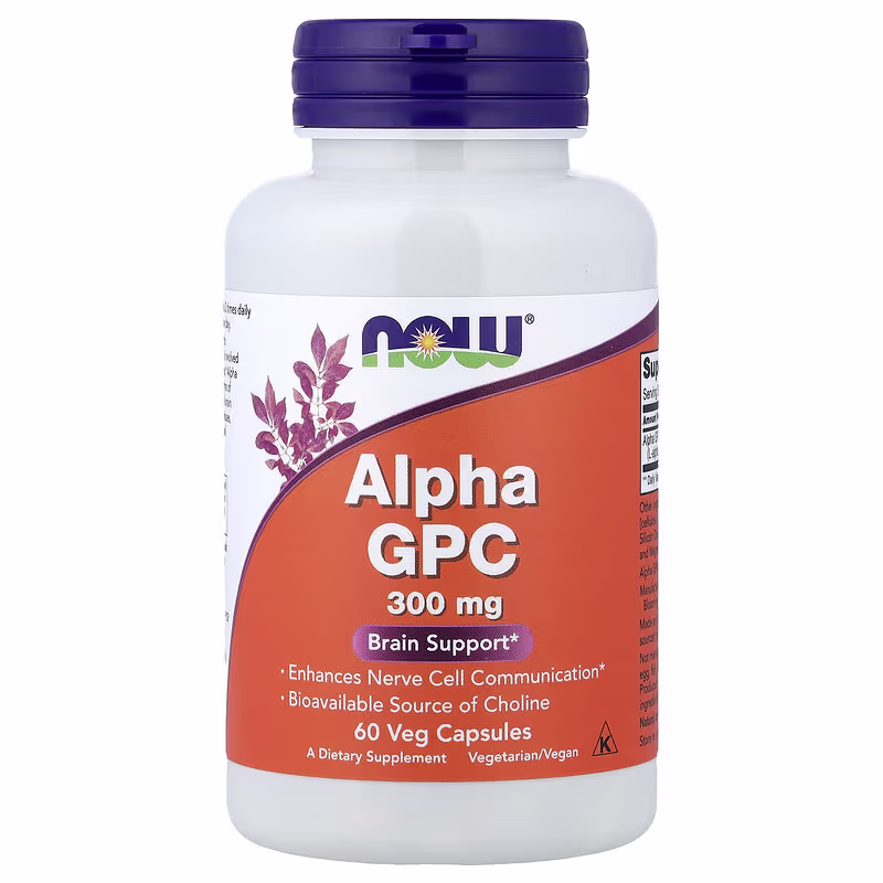 NOW Foods Alpha GPC 300 mg 60 Veg Capsules – Price in Pakistan
