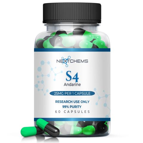 NextChems S4 (Andarine) 25mg 60 Capsules Price in Pakistan
