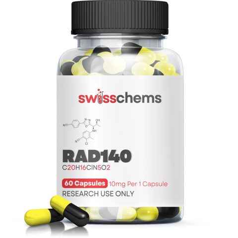 SwissChems RAD-140 Testolone 10mg 60 Capsules in Khanewal
