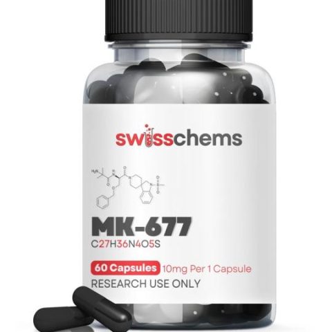 SwissChems MK-677 Ibutamoren 10mg 60 Capsules Price in Rawalpindi